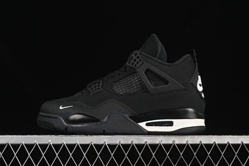 All categories Air Jordan Jordan series basketball shoes Air Jordan 4 Nigel Sylvester x Air Jordan 4 Retro AJ4 Joe 4 joint black brick HF4340-001